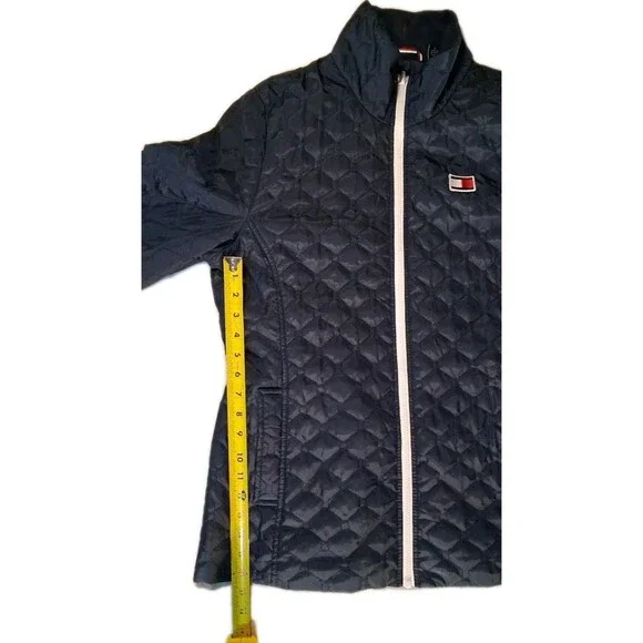 Tommy Hilfiger 3-in-1 All Weather System Inner Jacket Quilted Mock Neck Womens L - Picture 4 of 6